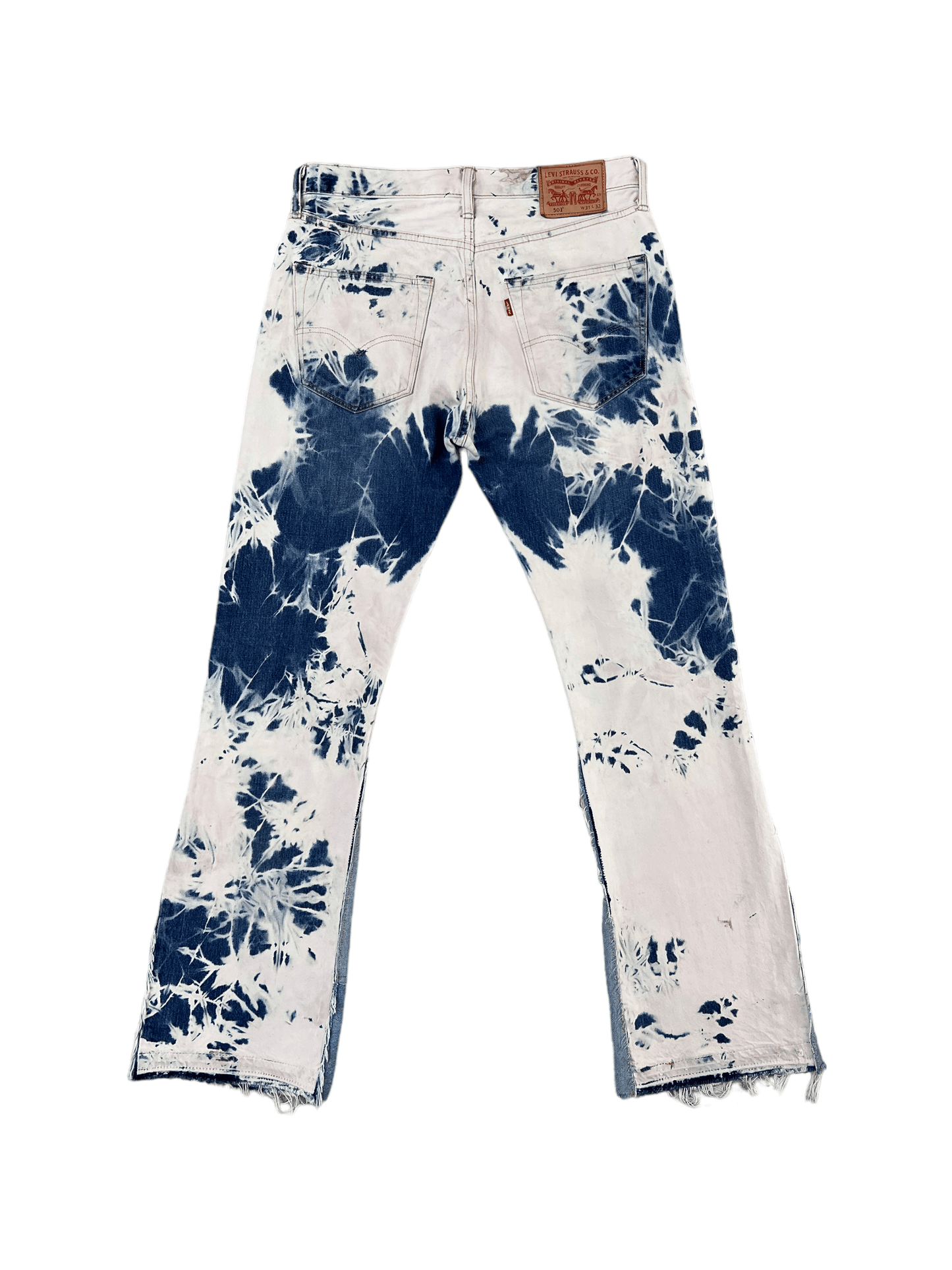 FLARED BLEACH JEANS V4 (W31) - Nicolò Puccini