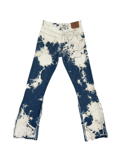 FLARED BLEACH JEANS V5 (W32) - Nicolò Puccini