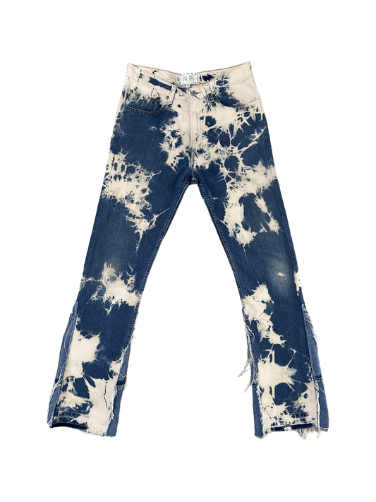 FLARED BLEACH JEANS V5 (W32) - Nicolò Puccini