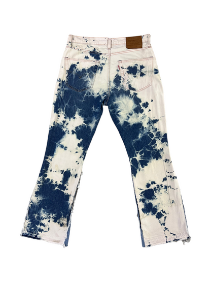 FLARED BLEACH JEANS V9 (W32)