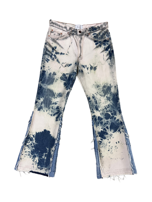 FLARED BLEACH JEANS V12 (W34)