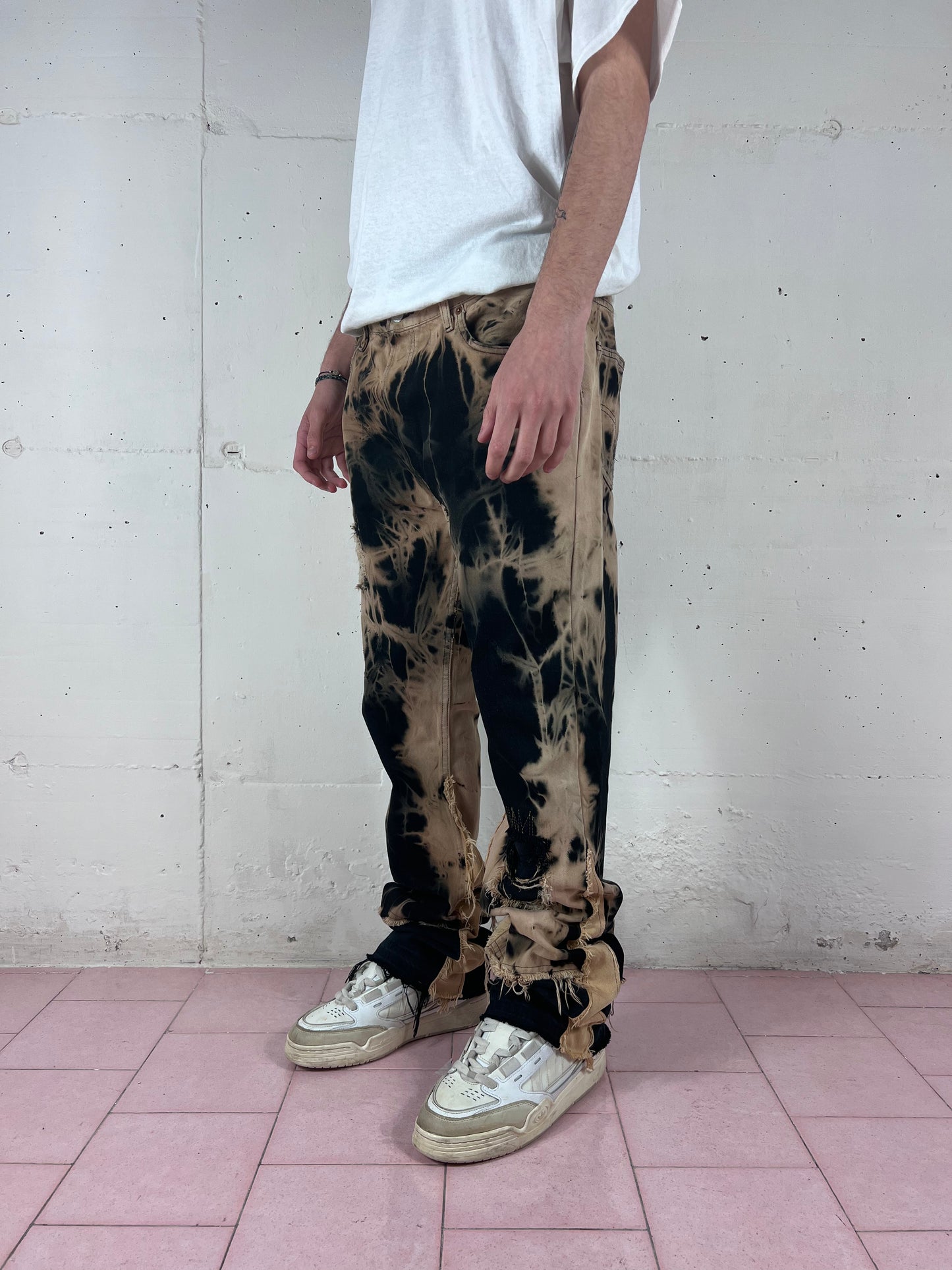 FLARED BLEACH JEANS V16 (W36)