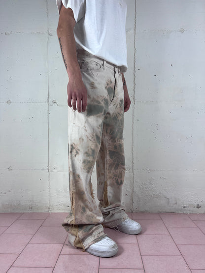 FLARED BLEACH JEANS V13 (W36)