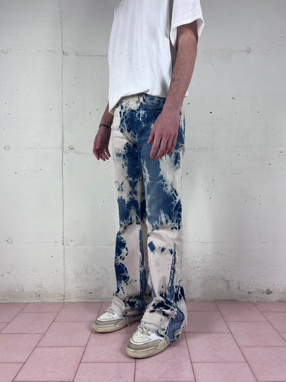 FLARED BLEACH JEANS V8 (W32)