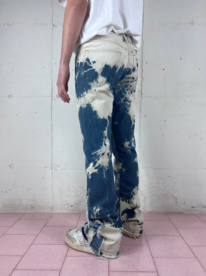 FLARED BLEACH JEANS V5