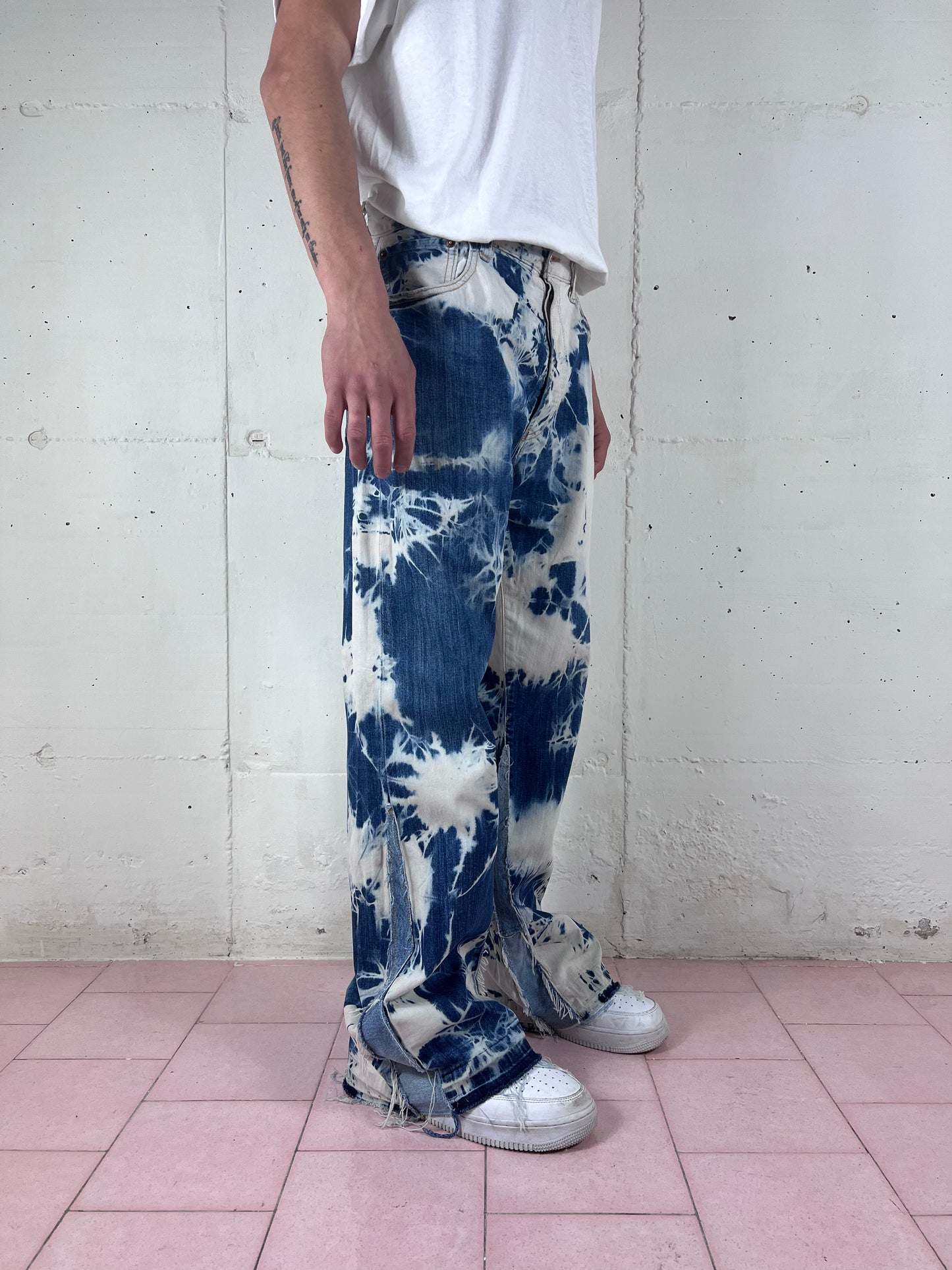 FLARED BLEACH JEANS V15 (W36)