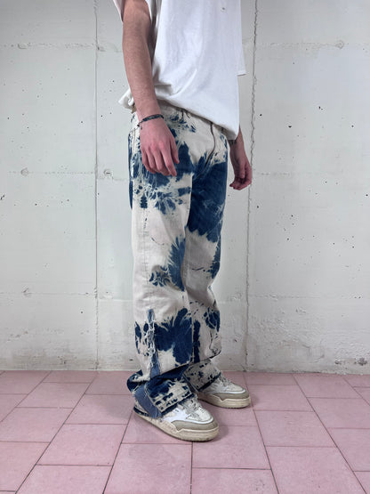 FLARED BLEACH JEANS V14 (W36)