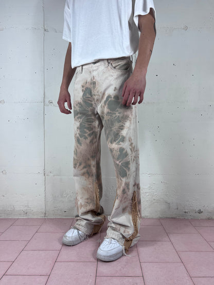 FLARED BLEACH JEANS V13 (W36)