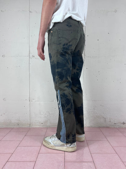 FLARED BLEACH JEANS V10 (W32)