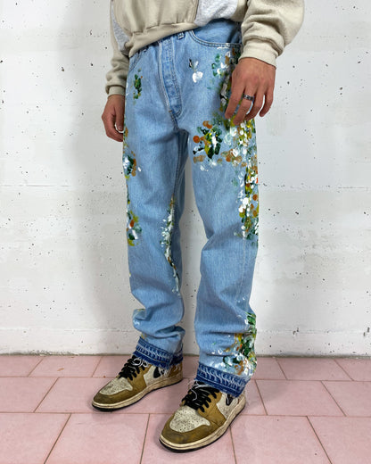 MULTI PAINTED JEANS V1 - Nicolò Puccini
