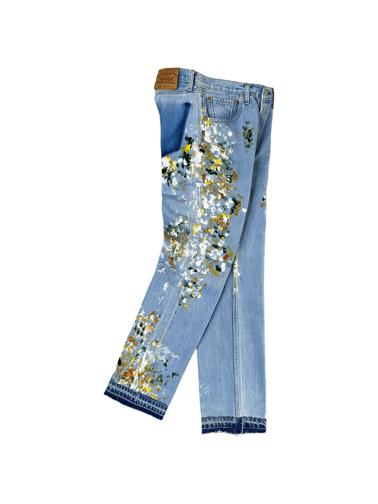 MULTI PAINTED JEANS V1 - Nicolò Puccini