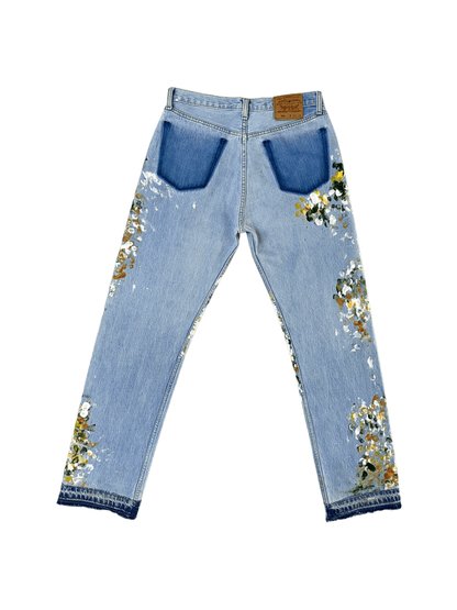 MULTI PAINTED JEANS V1 - Nicolò Puccini