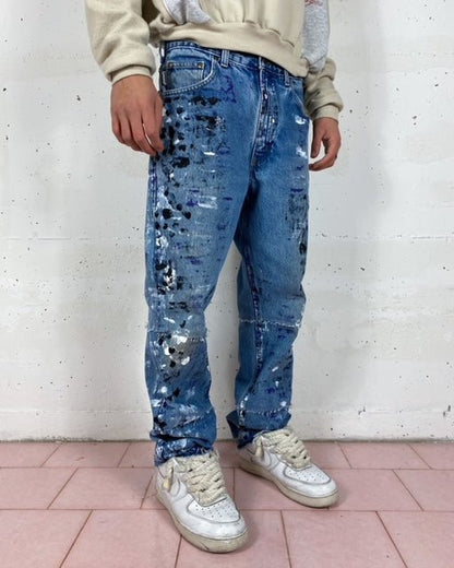 MULTI PAINTED JEANS V2 - Nicolò Puccini