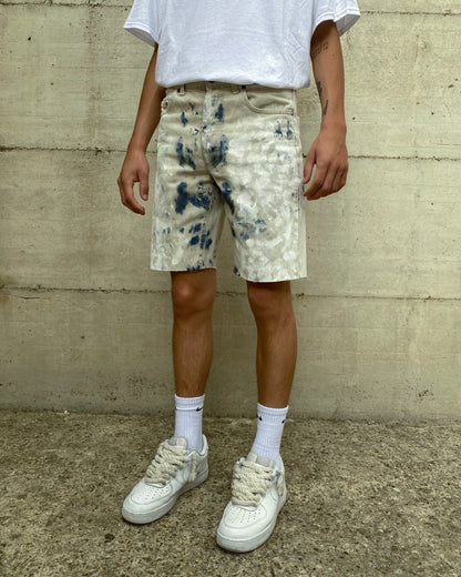 PAINTED BLEACH SHORT V1 - Nicolò Puccini