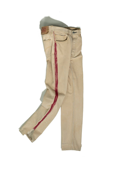 PAINTED STRIPES JEANS V1 - Nicolò Puccini