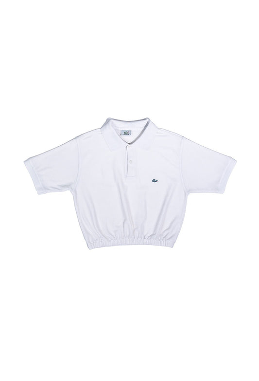 POLO LACOSTE CROP TOP. - Nicolò Puccini