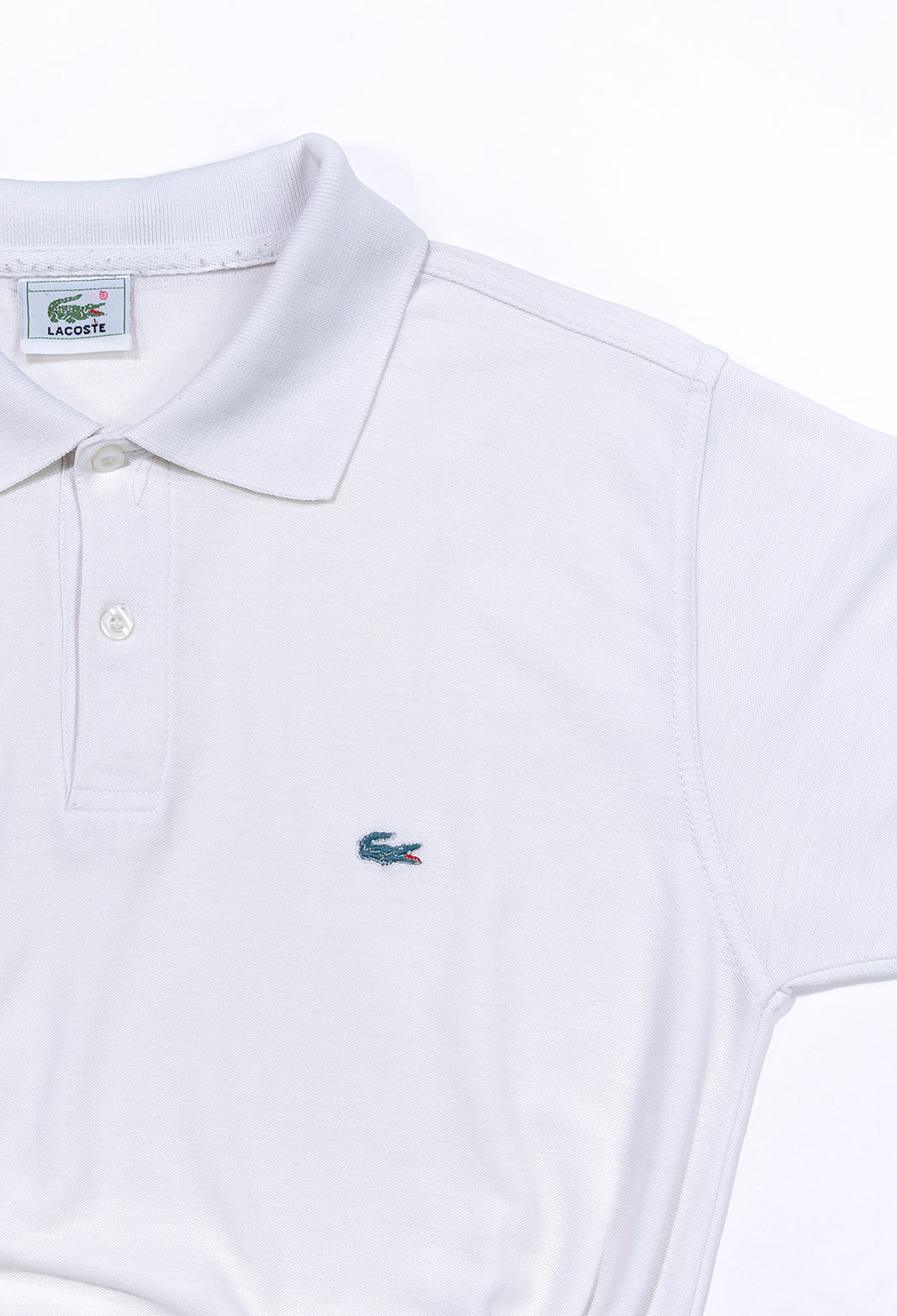 POLO LACOSTE CROP TOP. - Nicolò Puccini